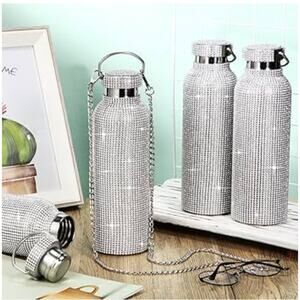 Personal Tailor Diamond Bling Rhinestone Water Bottle tumbler
